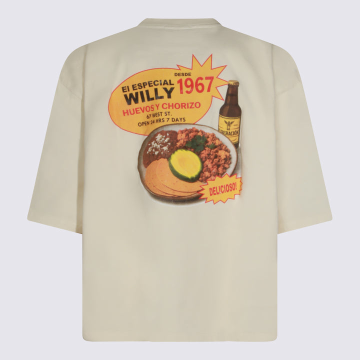 Willy Chavarria T-shirts and Polos - Bianco | cffd539421927940f254c08a5338343010dc1270