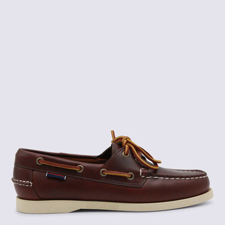 Sebago Flat shoes - Marrone | 46a81e605a80c393efaa45c76c6183155339e93a
