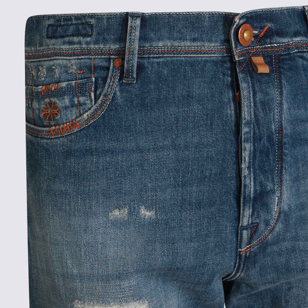 Jacob Cohen Jeans - Dark blue | 40e92197e9b5768bf4d0f8293eb15a8b65cfe427