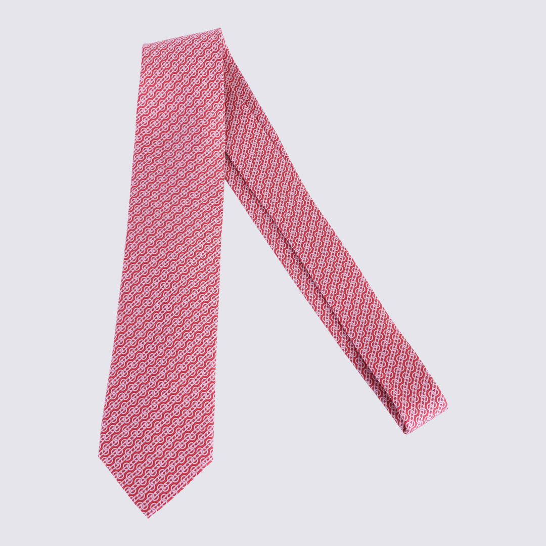 Ferragamo Ties - Rosso | ea3a61249e111f85b7b44154240439b3c9b6c5ea
