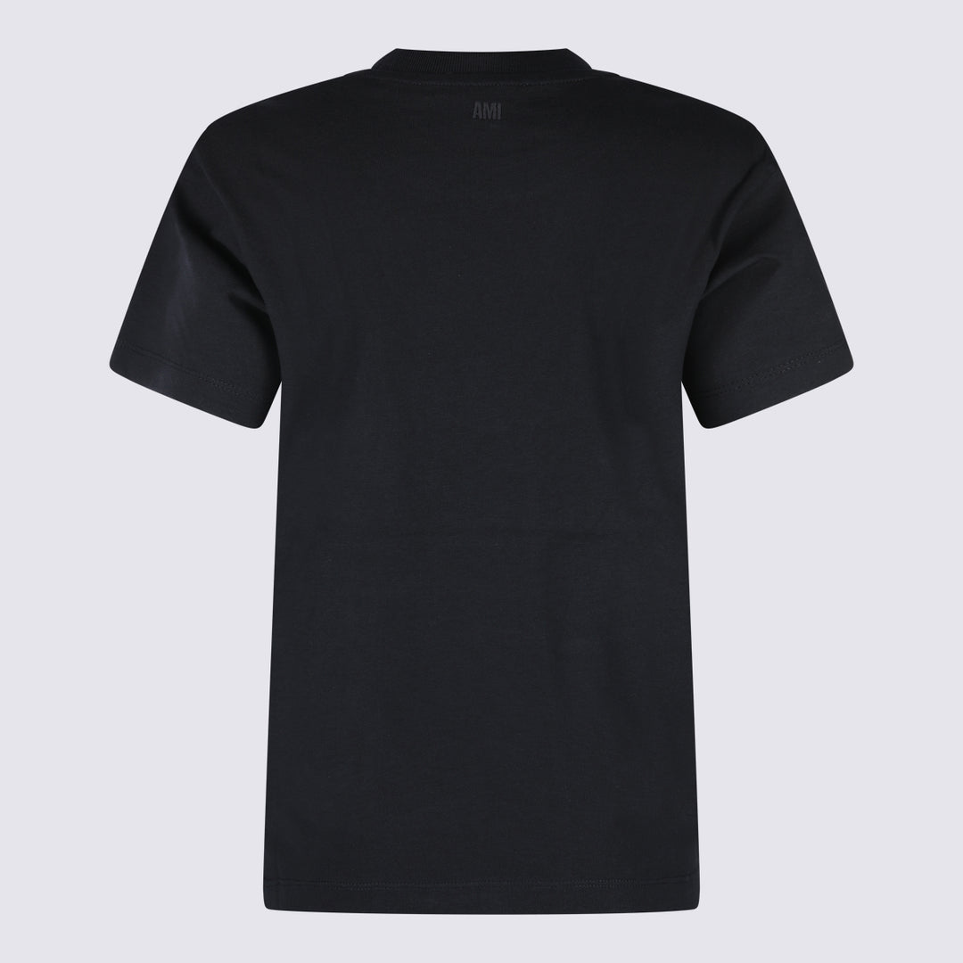 Ami Paris T-shirts and Polos - Nero | 6e5e37a2b78d29534a3b427e0c950c6ae8b53f06
