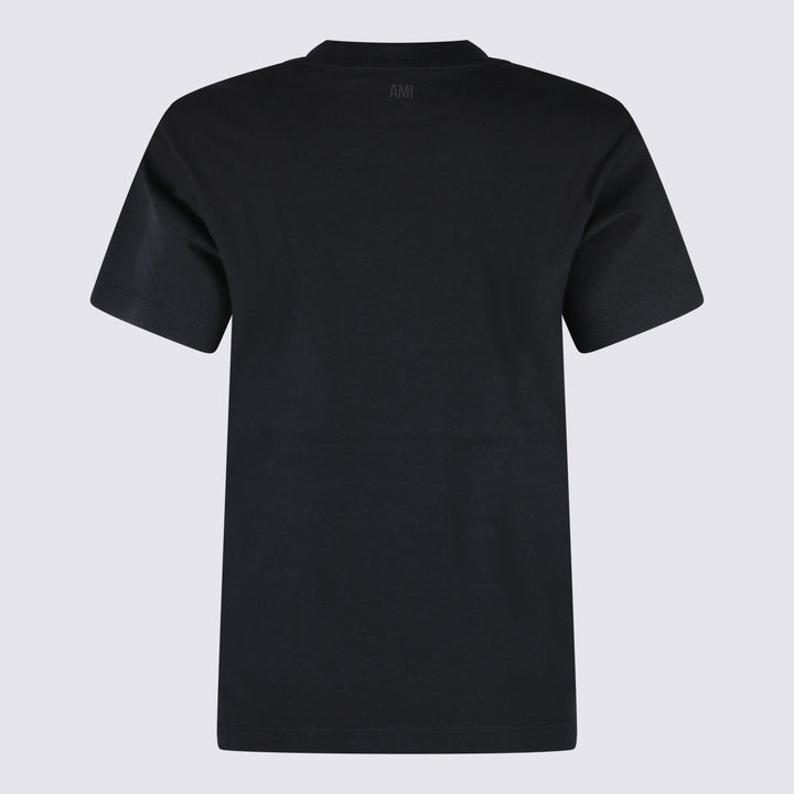 Ami Paris T-shirts and Polos - Nero | 6e5e37a2b78d29534a3b427e0c950c6ae8b53f06