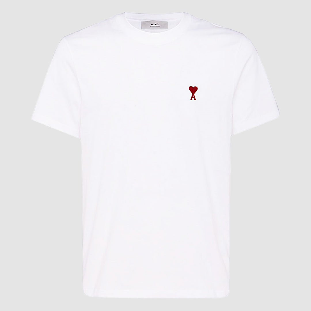 Ami Paris T-shirts and Polos - Bianco | 33b6ec644f102868ed69e5809ebe5389524f1cc0