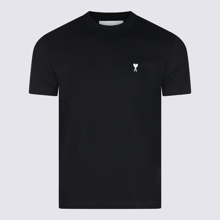 Ami Paris T-shirts and Polos - Nero | 7e800b5d7095abb700b9a5877373dd265f89da7b