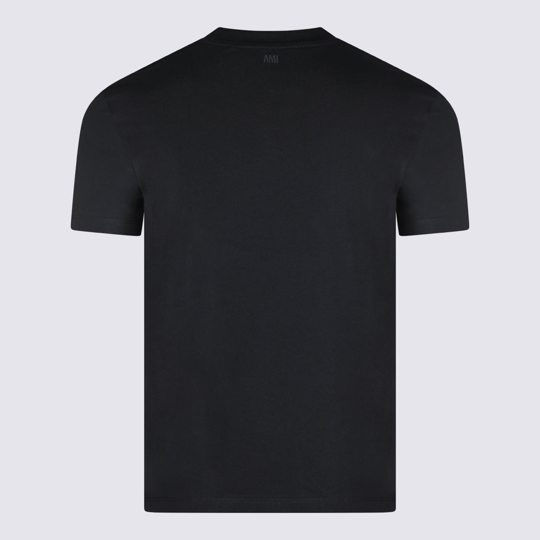 Ami Paris T-shirts and Polos - Nero | ffe30c8b7e79bfb479b0394ede7f6c0c26f4e09e
