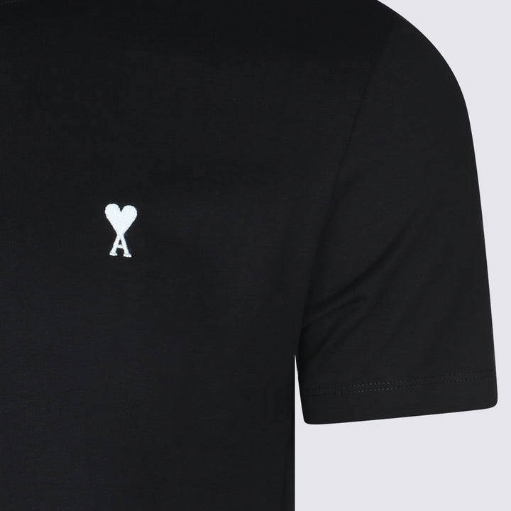 Ami Paris T-shirts and Polos - Nero | 6f131df3de1a52d08240aa02e524307ae689c5e0