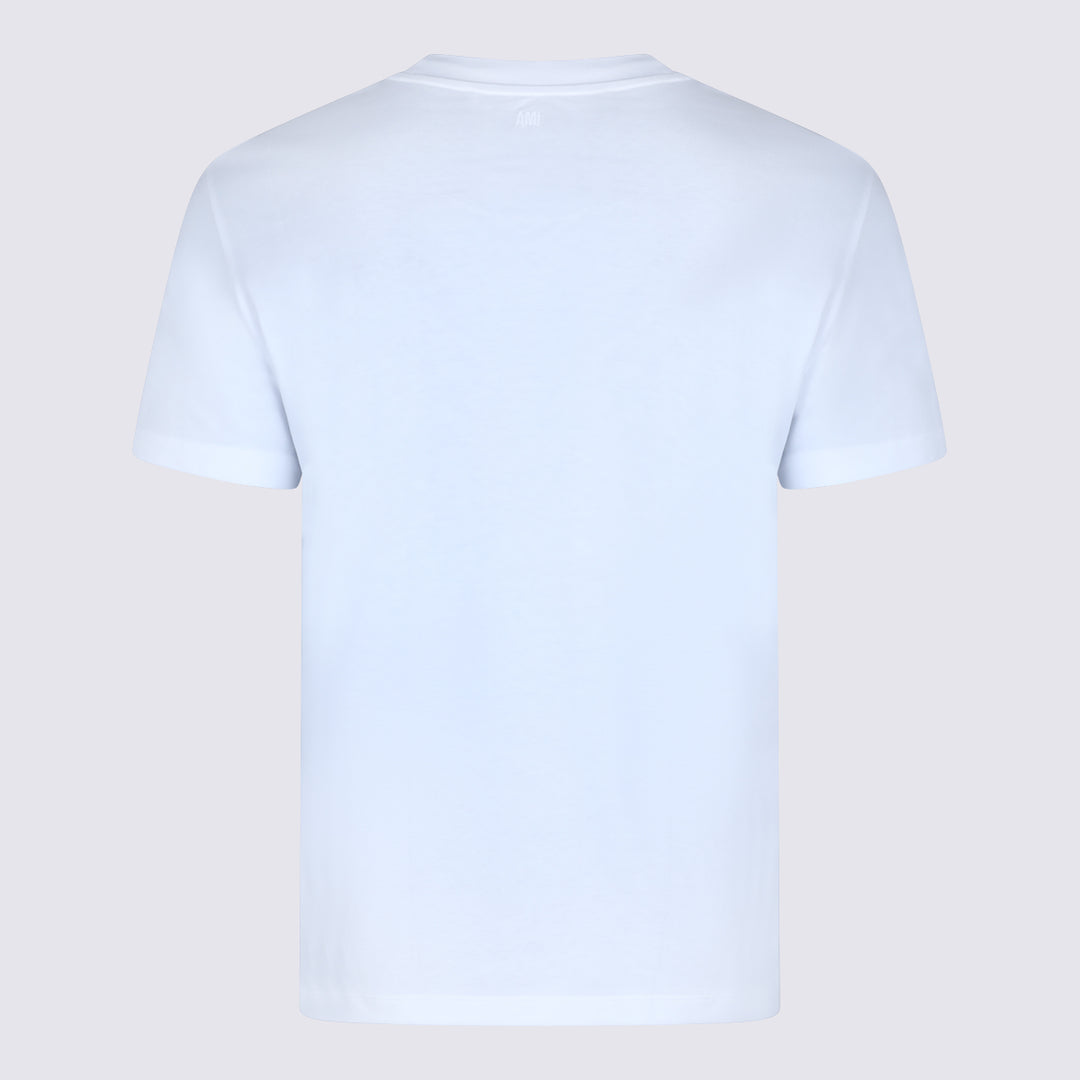 Ami Paris T-shirts and Polos - Bianco | 036f3d5cbef45ae26634e202bce2751330156445