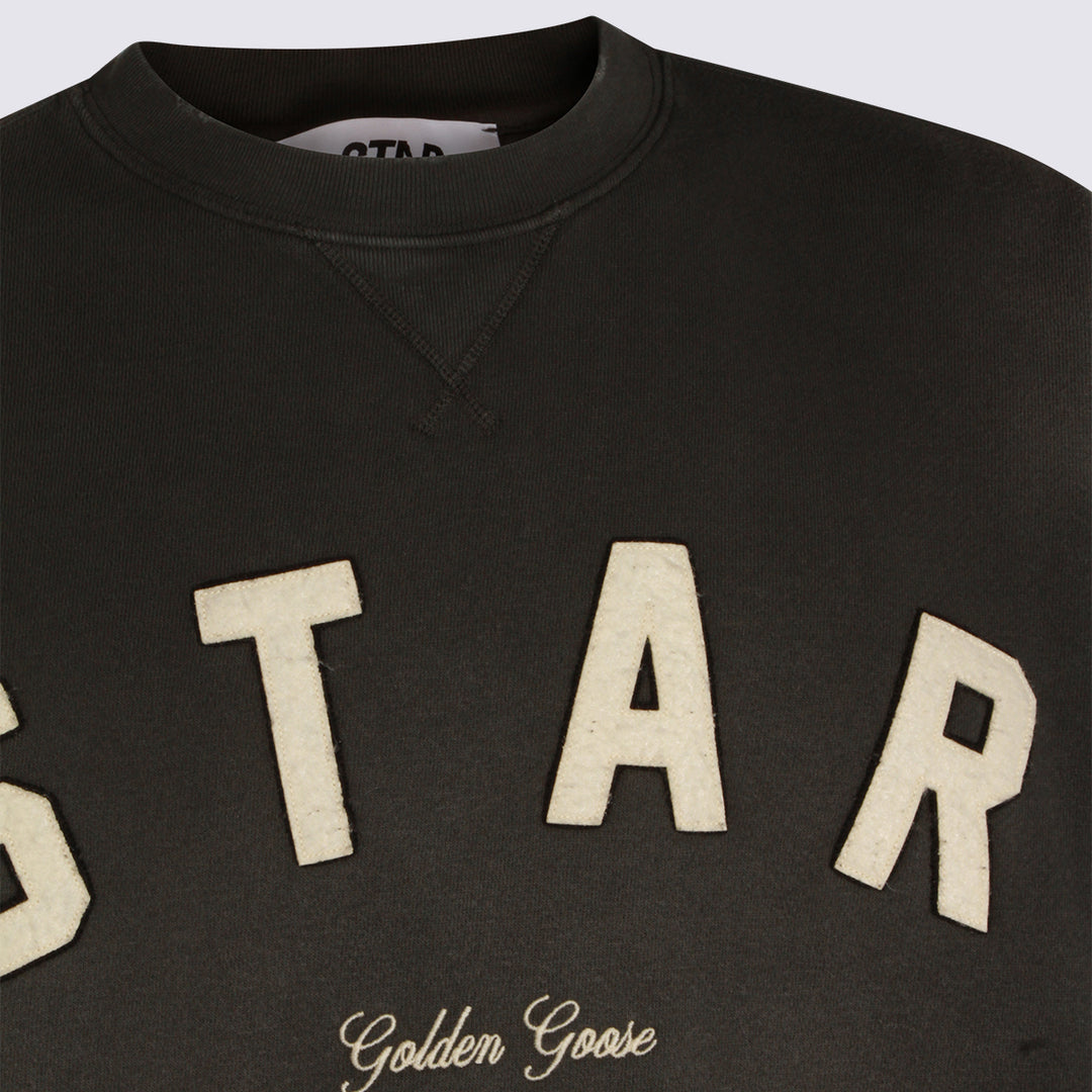 Golden Goose Sweaters - Charcoal | ea535a1e712f1cdea6cd2b6f55354e7621a0f125