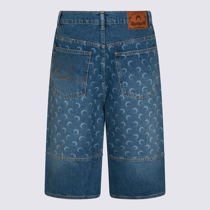 Marine Serre Shorts - LIGHT BLUE | 1ffd03e75345474f875b8aa892840249a40f0c10