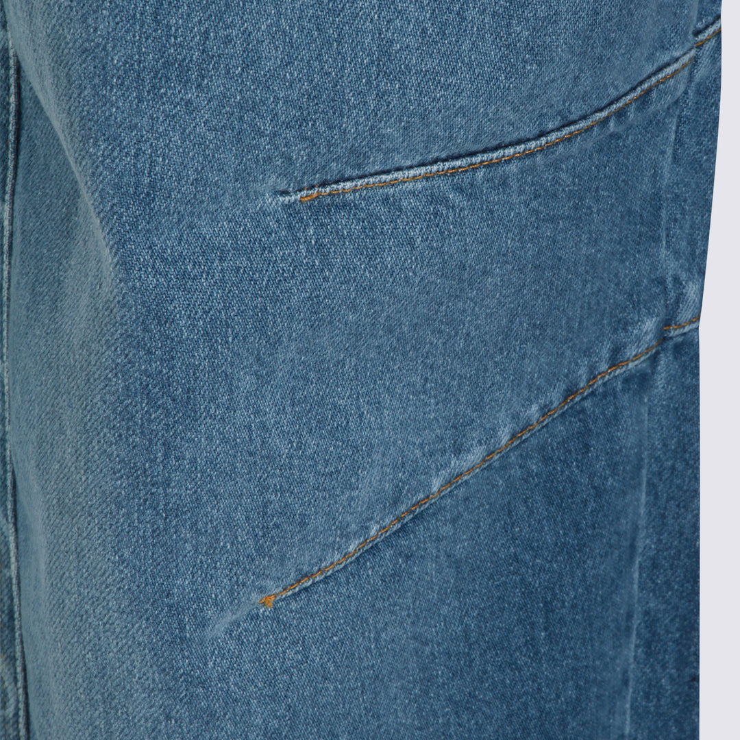 Marine Serre Jeans - LIGHT BLUE | 9645bf22e9aab3f8dab6abed3562c82ed47f9328
