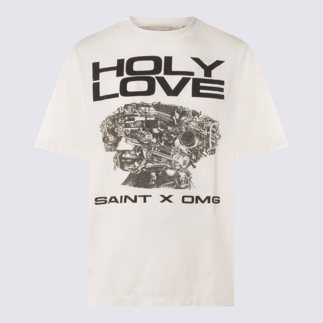 Saint Mxxxxxx T-shirts and Polos - Bianco | 7fcb7bf8b472a6a762c0bdc9e1370e6a65db31e5