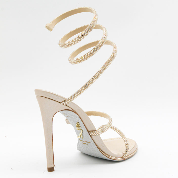 René Caovilla Sandals - Oro | ba11acd15874a7a7078440406dc7ab6b5d5676dc