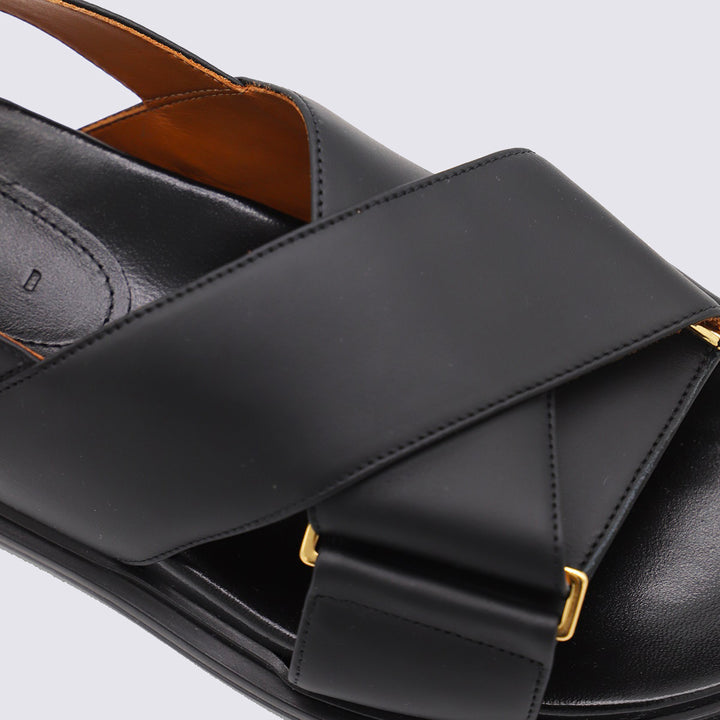 Marni Sandals - Nero | 72aa503f6a7566745b6b58490a5952ed19b8becf