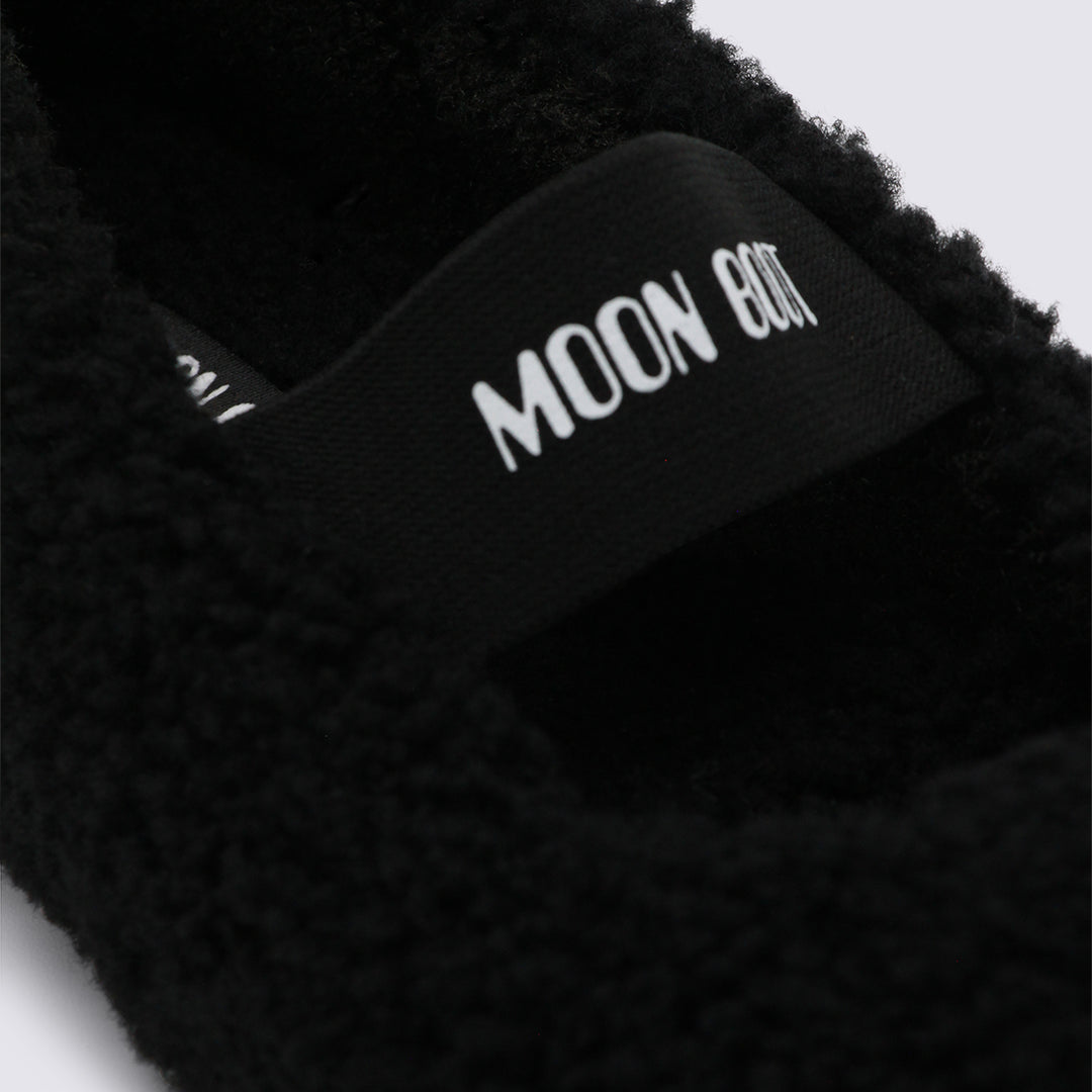 Moon Boot Flat shoes - Nero | 265a62a8b31f7cea4cb5e0230da38874cc449501