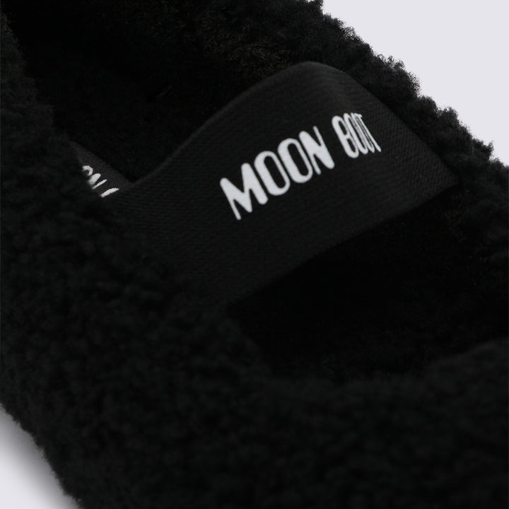 Moon Boot Flat shoes - Nero | 265a62a8b31f7cea4cb5e0230da38874cc449501