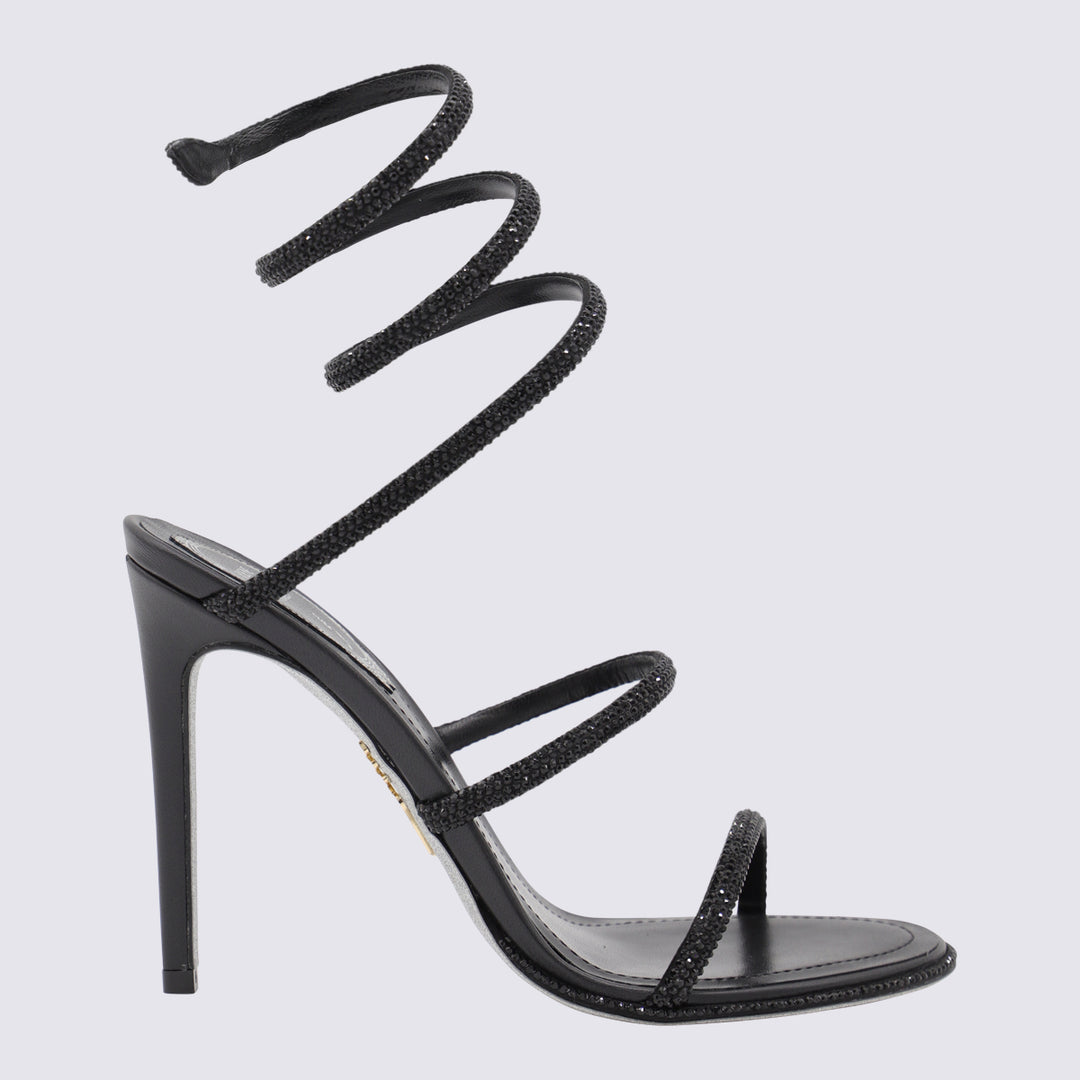 René Caovilla Sandals - Nero | cd09b98c14afe76d7791a56a4c6c5a1809a76ce5