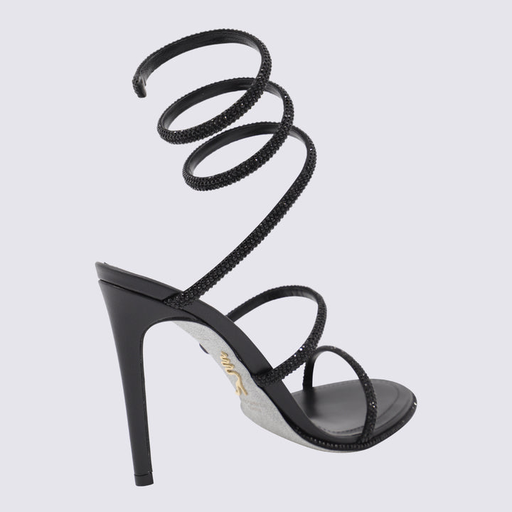 René Caovilla Sandals - Nero | 4ed27f96c1db308a834b91d3553477950248dce7