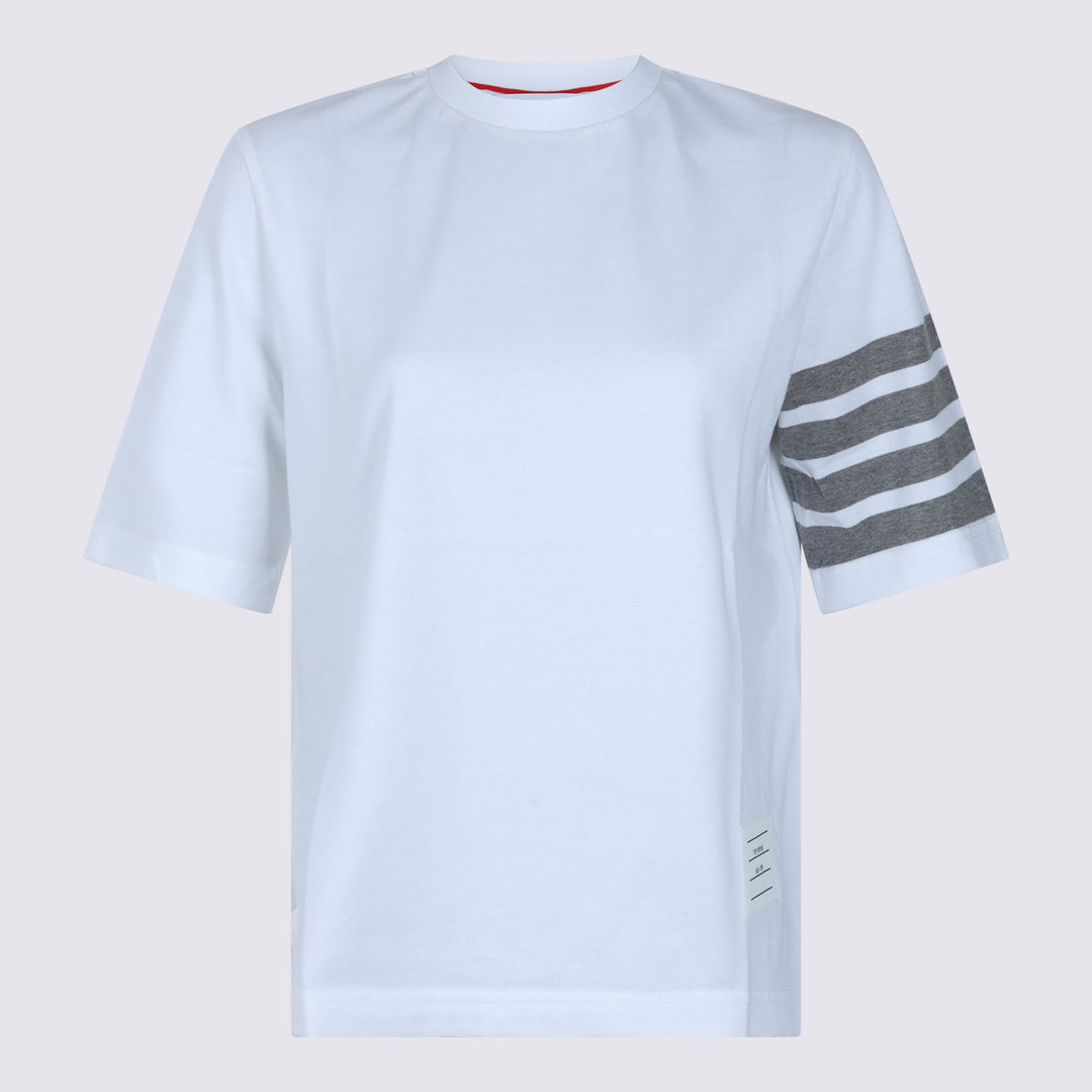 Thom Browne T-shirts and Polos - Bianco | 681776362a5f3ec0ecc6a284b6e2235a3571aef9