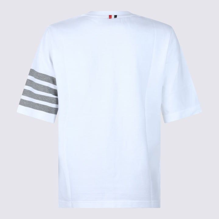 Thom Browne T-shirts and Polos - Bianco | 49aa097096c9a358b4b8df91f40f1a35cefcede8