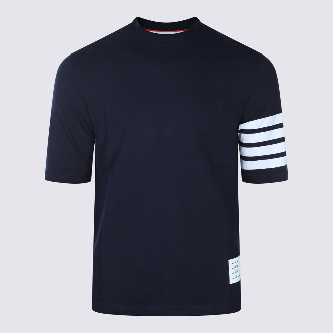 Thom Browne T-shirts and Polos - Navy | 7fd8b552ec5e2e767233fac44cafbc53daf954ae
