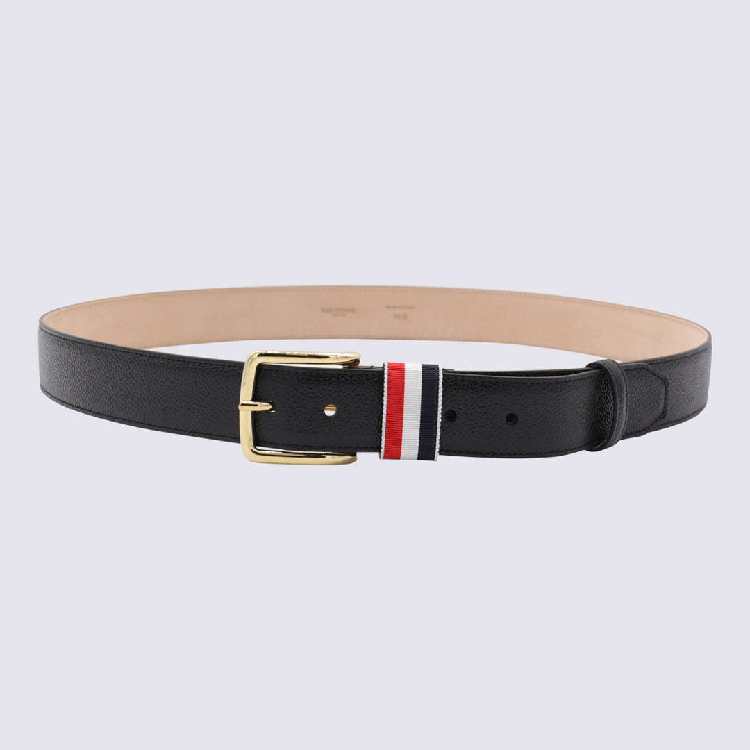 Thom Browne Belts - Nero | 50ae063e3fe1ff908a541b4291befa60bceca3cd
