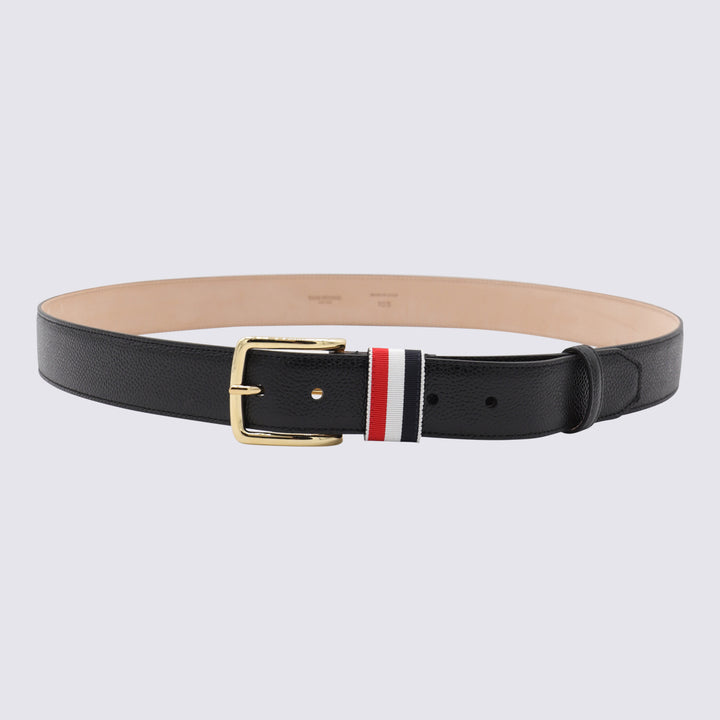 Thom Browne Belts - Nero | 50ae063e3fe1ff908a541b4291befa60bceca3cd