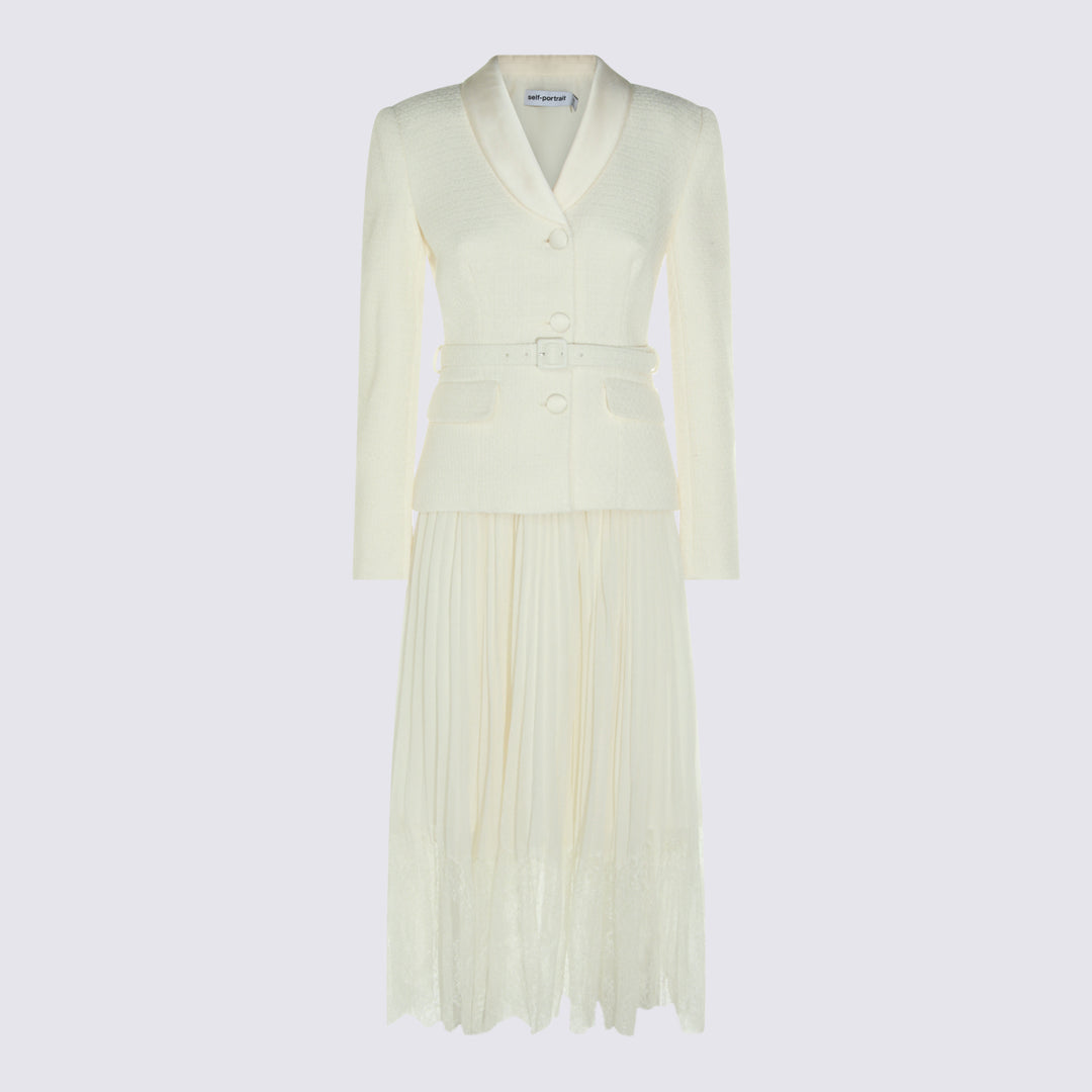 Self-Portrait Dresses - CREAM | cbfd9070aee9ce01b2ba634e24172a6bbbe77036