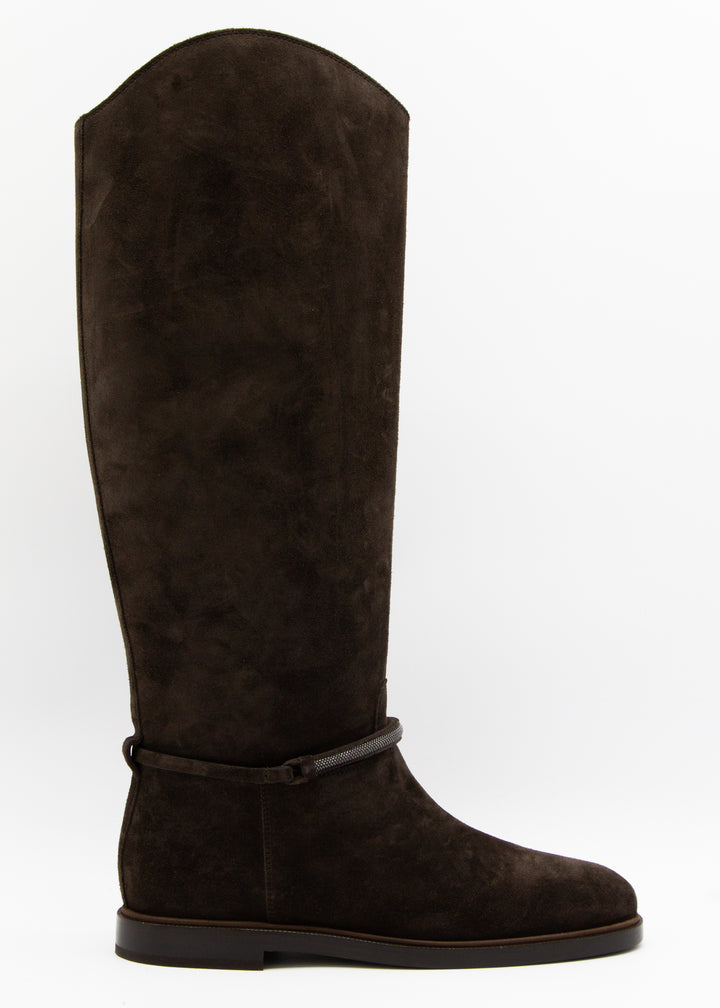 Brunello Cucinelli Boots - Marrone | a3c168f070838e5a6494b6e1e17d2fe14613f709