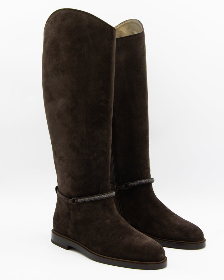 Brunello Cucinelli Boots - Marrone | 30c5e4d56bf12321edc7523052532b91dd85ffee