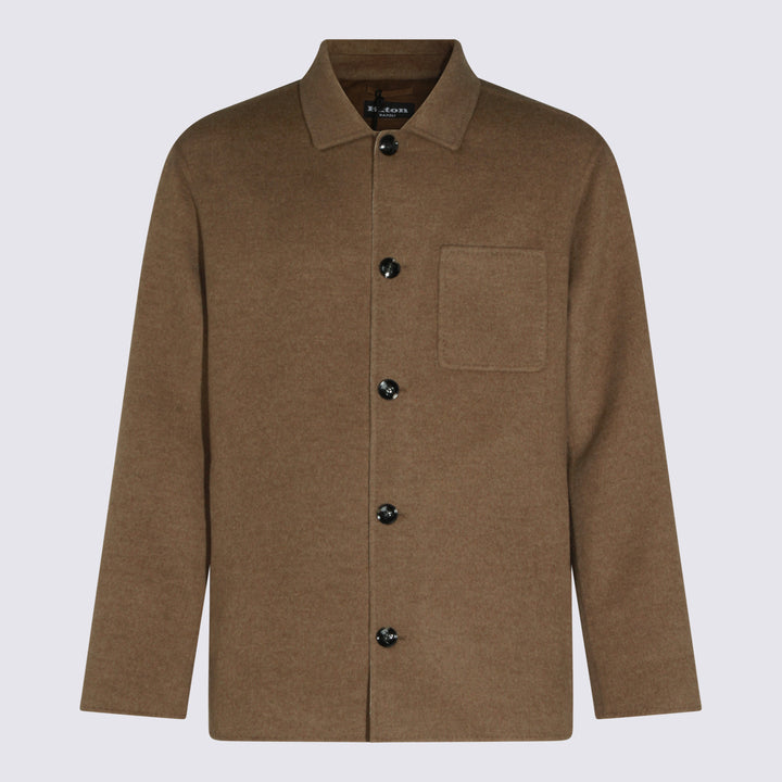 Kiton Jackets - Marrone | e06a1ed3b4b2530ba08b8d598a9b4b7f652568a2