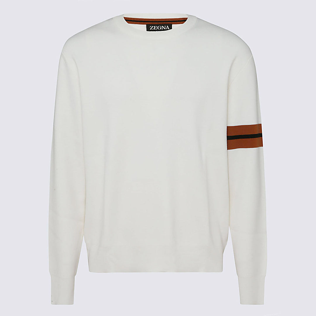 Zegna Sweaters - Bianco | 66eb3b849baaab00276a04f3ef3ec1f0a81fcfbc