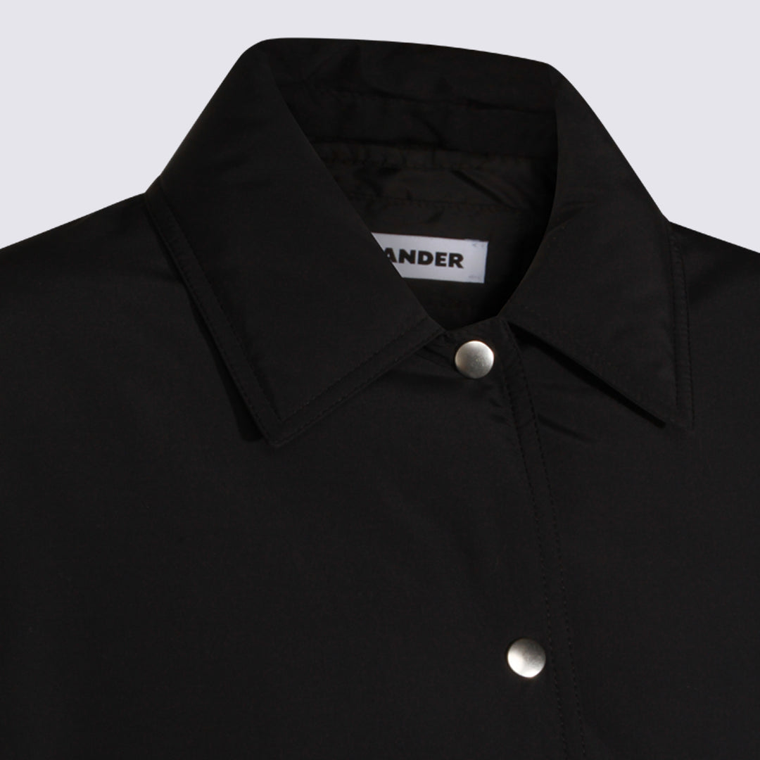 Jil Sander Coats - Nero | b5f40eced1927743560c111ea0ca14a985eb8ba9