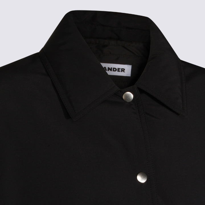 Jil Sander Coats - Nero | b5f40eced1927743560c111ea0ca14a985eb8ba9