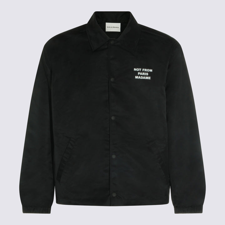 Drole De Monsieur Jackets - Nero | 80adb7ae144af1ee545bd0987bc95ed7cbd28a02