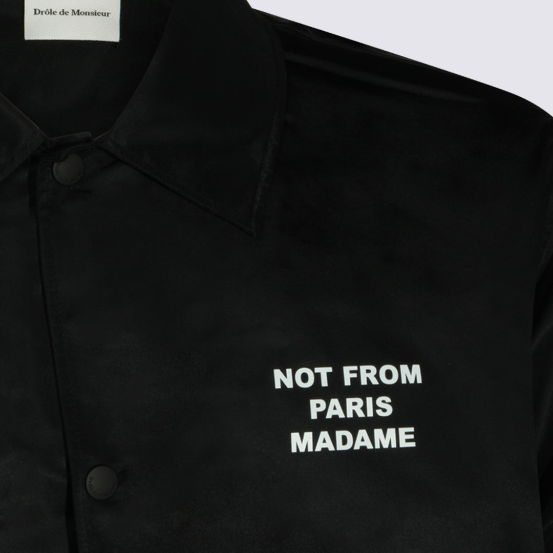 Drole De Monsieur Jackets - Nero | 1a865248f618bfc5f216ef2a45b29f8c2faa1727
