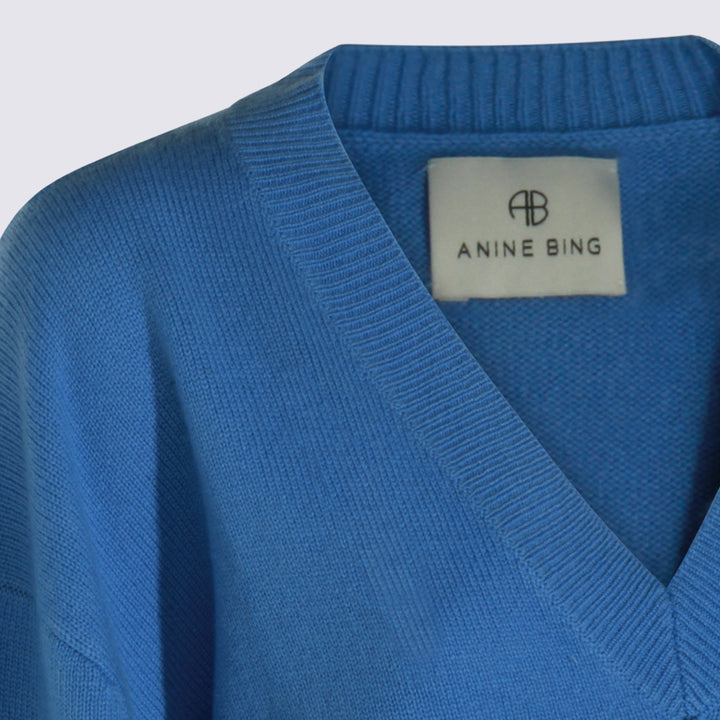 Anine Bing Sweaters - Blu | 9e15164ea944ea59ee20c165d587bb54bbee43af