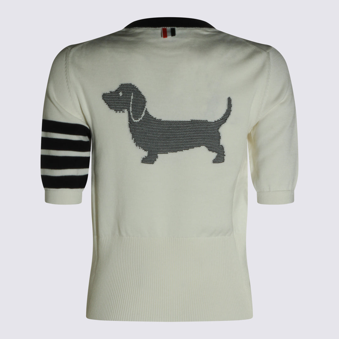 Thom Browne Sweaters - Bianco | af2a14a268932c8b4bd7f063f5a60aeef7ae5de0
