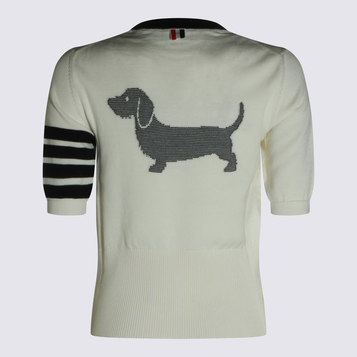 Thom Browne Sweaters - Bianco | af2a14a268932c8b4bd7f063f5a60aeef7ae5de0