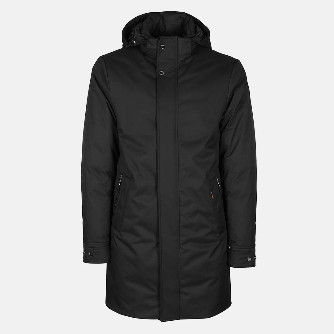 Moorer Coats - Nero | ed6d36ee36b929494c5c5efc17025890a1ada047