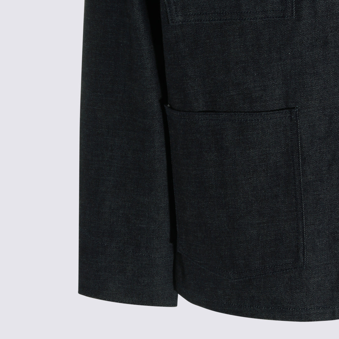 A.P.C. X Fragment Jackets - Indigo | 384027dadd72373b9b3a081ff4825b5a1ce76364