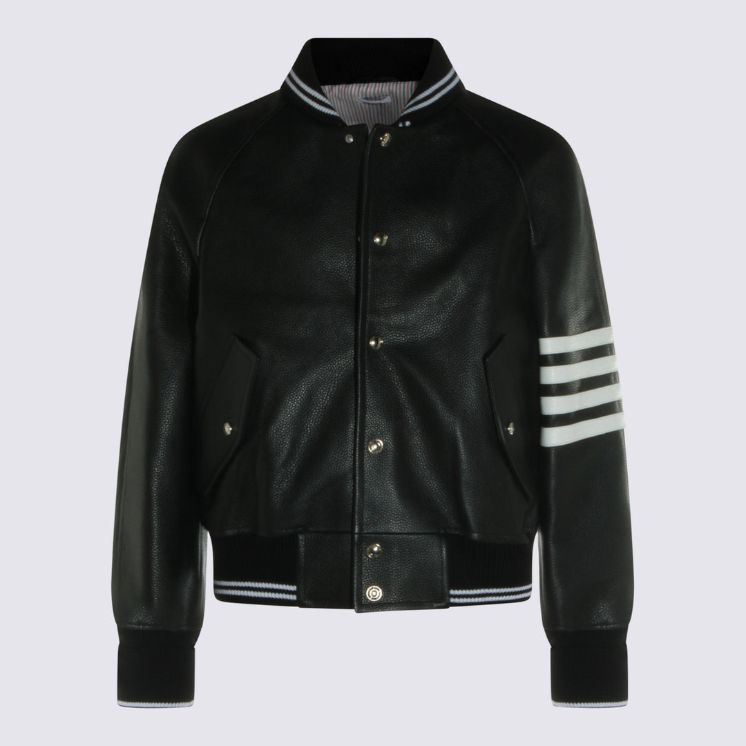 Thom Browne Jackets - Nero | f97bfa6b7b7ebcc7e45b53e1fd397f764baf53c5
