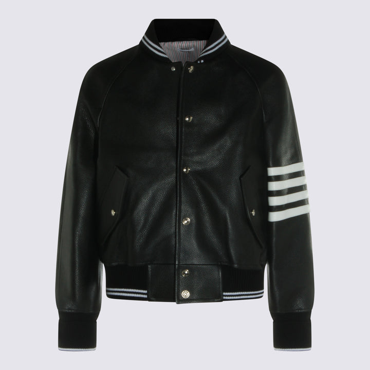 Thom Browne Jackets - Nero | f97bfa6b7b7ebcc7e45b53e1fd397f764baf53c5