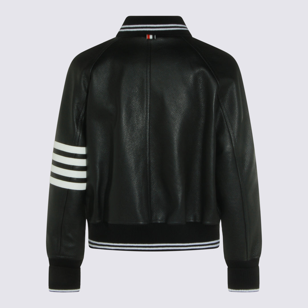 Thom Browne Jackets - Nero | cfdc57244183bdf49f2d272192ccd1776a06571c