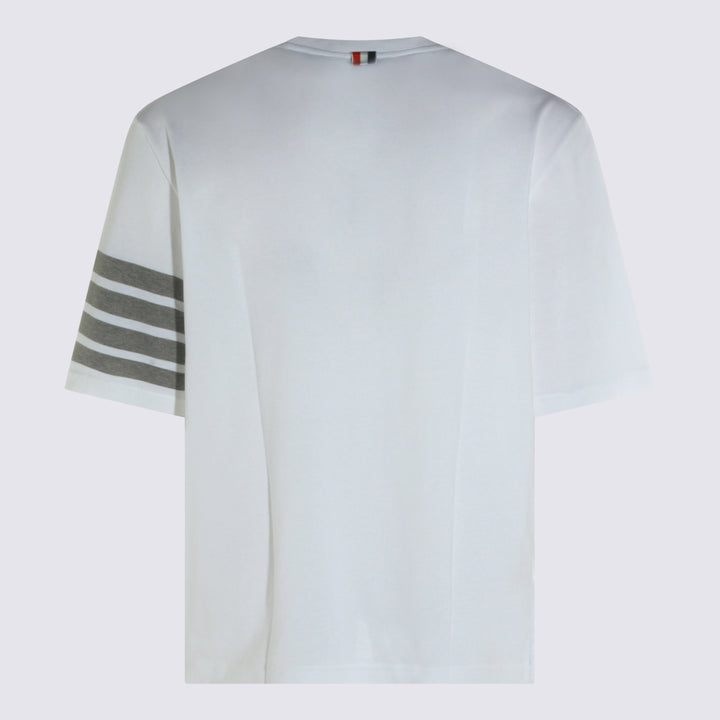 Thom Browne T-shirts and Polos - Bianco | 6417cc51db35ed554040f2e03f2e72b02884a252