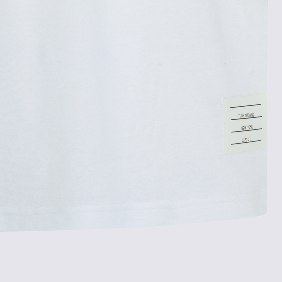 Thom Browne T-shirts and Polos - Bianco | dea4ba52f21b7b8181c0eac7375bae02f2254770