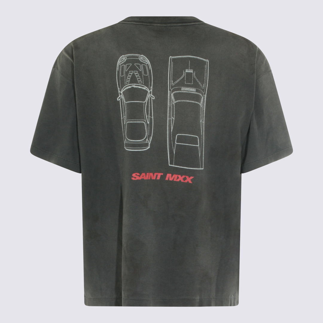Saint Mxxxxxx T-shirts and Polos - Nero | 2b205bd726c3d92322105cdd635851deaba6915f
