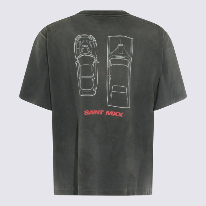 Saint Mxxxxxx T-shirts and Polos - Nero | 2b205bd726c3d92322105cdd635851deaba6915f