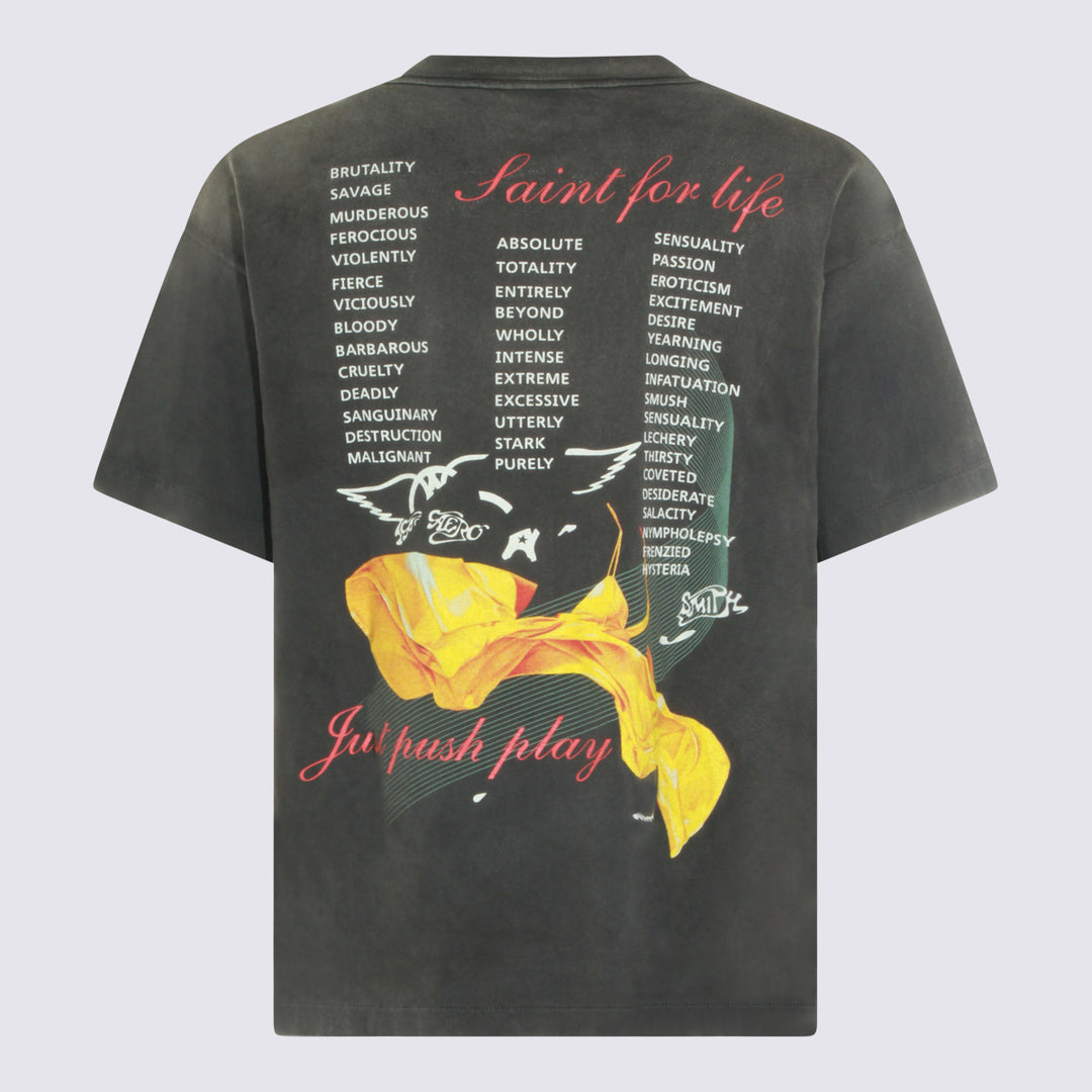 Saint Mxxxxxx T-shirts and Polos - Nero | 3f5829604ea30229efbdef791b59ccddc9718a18