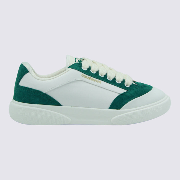 Casablanca Sneakers - WHITE/GREEN | 394b1ae9a823cdeb5cf119377a97d2c2d0975aba