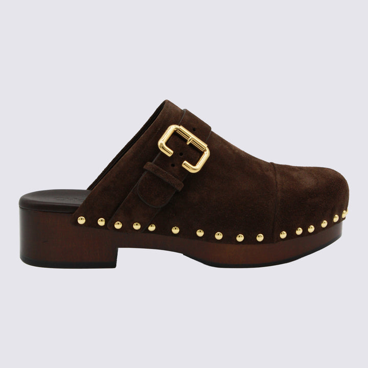 Chloè Sandals - CHOCOLATE BROWN | ac56b218e6dccb37c3e2abf76a4b7dbbe99f7db7
